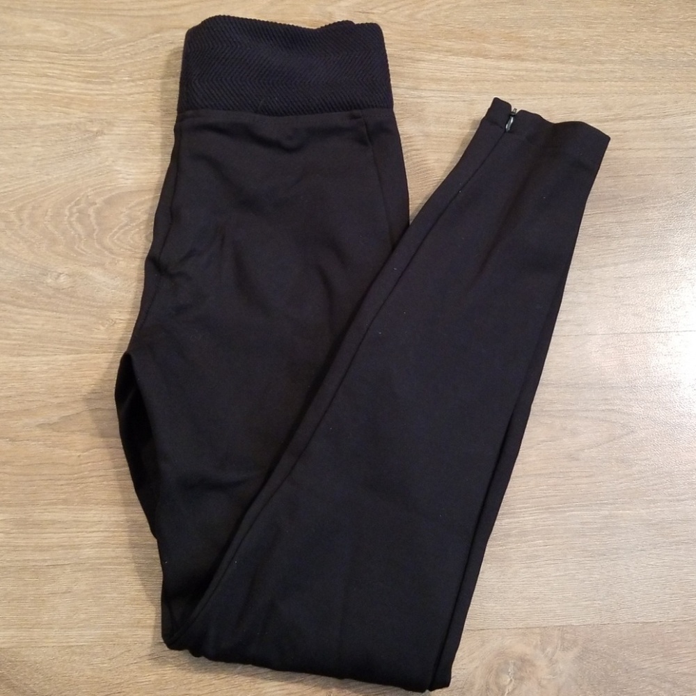 NWOT Zara Trafaluc Zip Ankle Legging Size XSmall - Picture 4 of 4